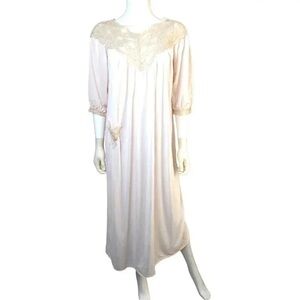 Frankie Simon Cream Lace Nightgown
